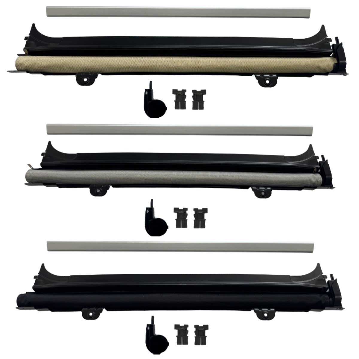 Golf Umbrella - Panoramic Sunroof Sunshade Curtain Assembly For