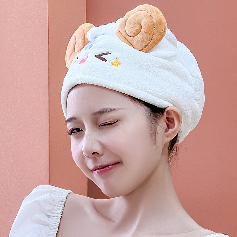 Cute Kawaii Sheep Dry Hair Cap - огляд і ціна Golf Towel