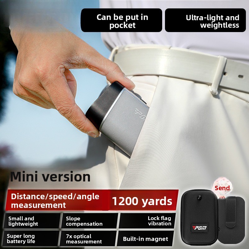 Golf Rangefinder Mini Pocket E - огляд і ціна Golf Rangefinder