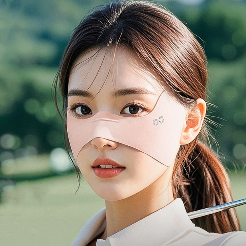 Summer Elastic Ice Silk Mask T - огляд і ціна Golf Umbrella