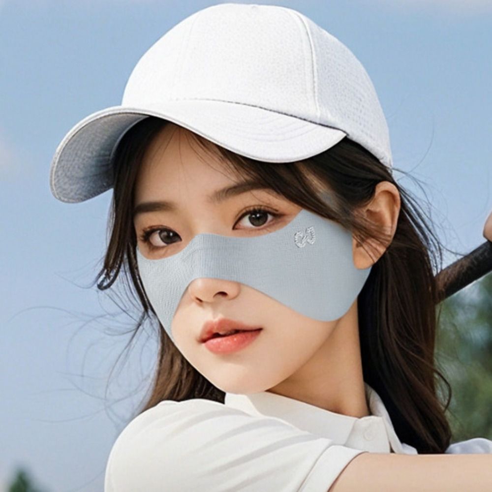 Summer Elastic Ice Silk Mask T - огляд і ціна Golf Umbrella