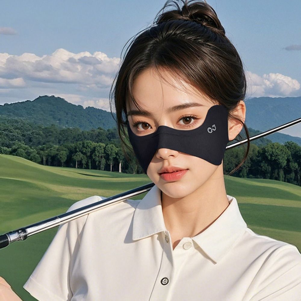 Summer Elastic Ice Silk Mask T - огляд і ціна Golf Umbrella