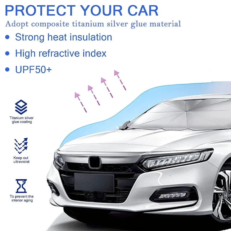 Car Windshield Sun Shade Block - огляд і ціна Golf Umbrella