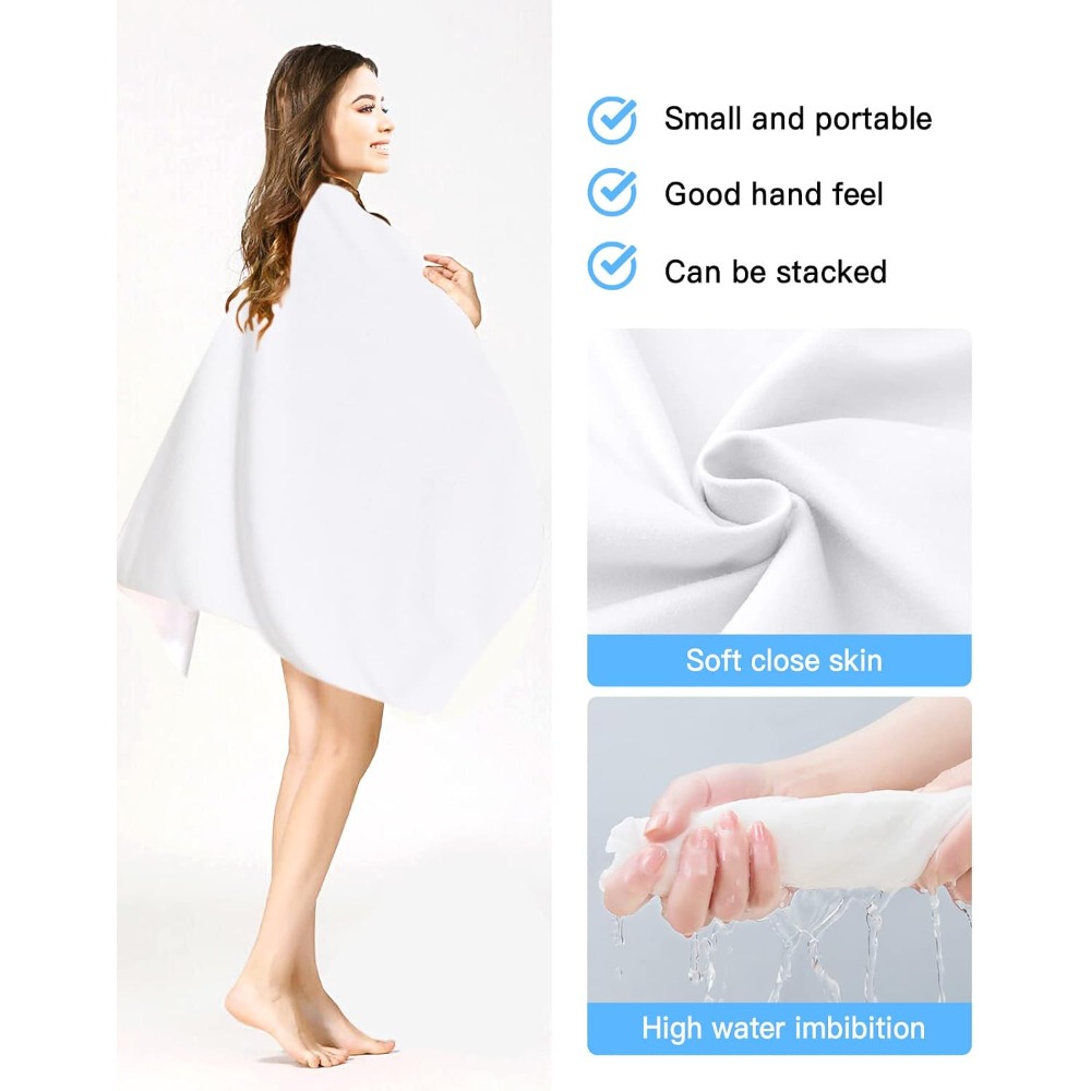 1pc Beach Towel Pure White Tow - огляд і ціна Golf Towel