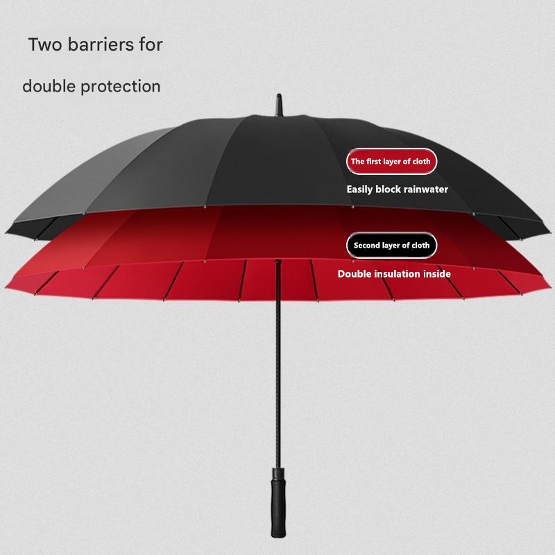 30 Inch 16 Ribs Automatic Doub - огляд і ціна Golf Umbrella