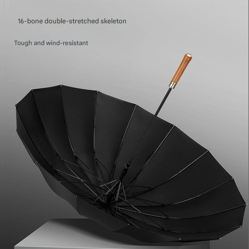 Automatic Wooden Handle Umbrel - огляд і ціна Golf Umbrella