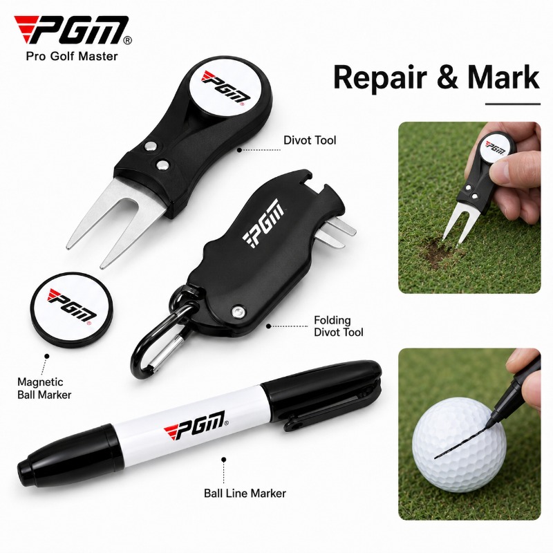 PGM Golf Club Cleaning Kit Mic - огляд і ціна Golf Towel