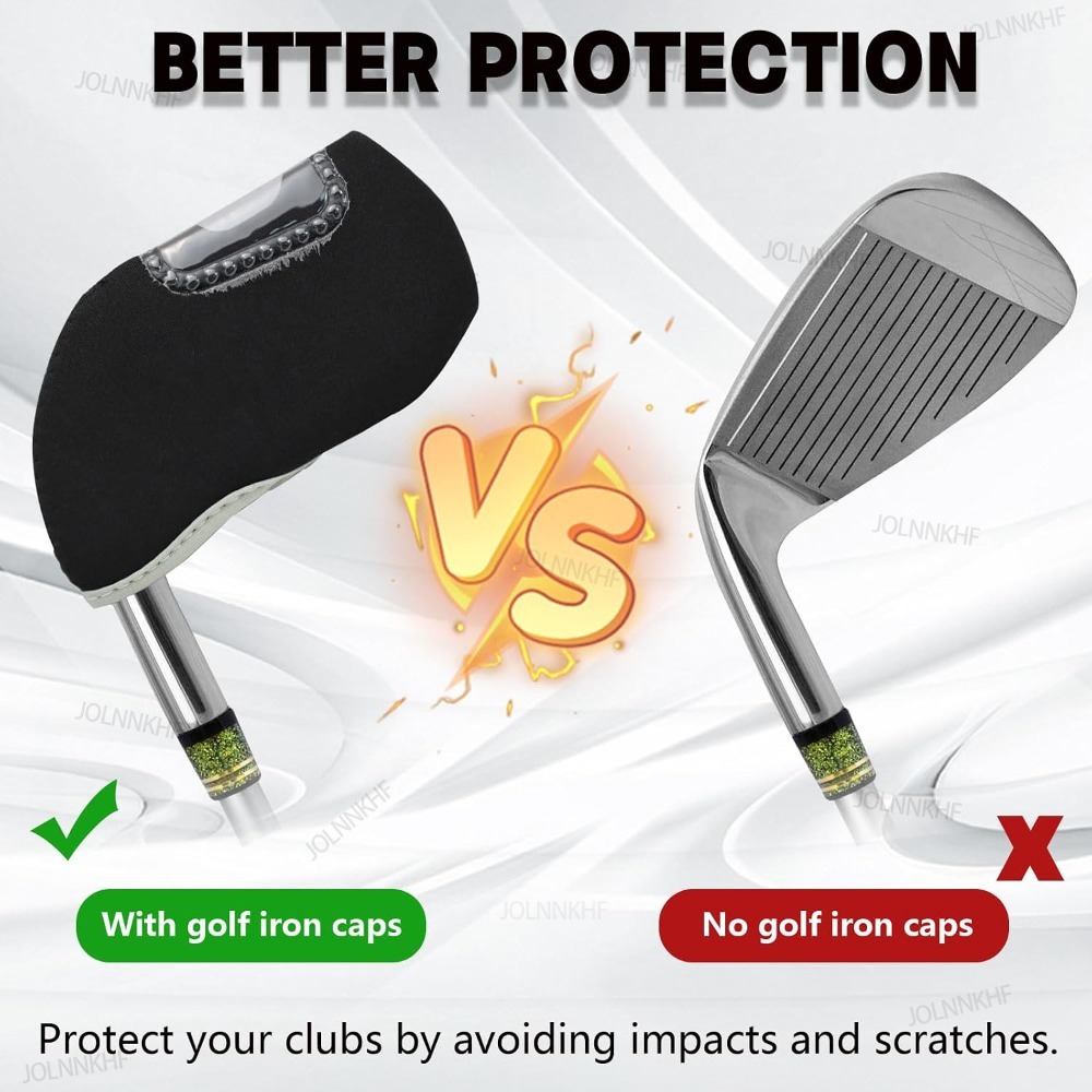 Clear Visible Head Covers 10Pc - огляд і ціна Golf Tees