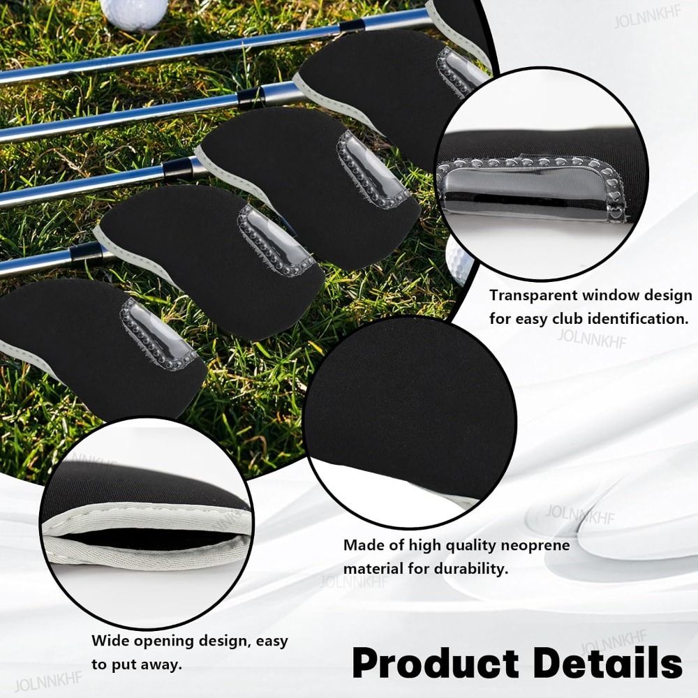 Clear Visible Head Covers 10Pc - огляд і ціна Golf Tees