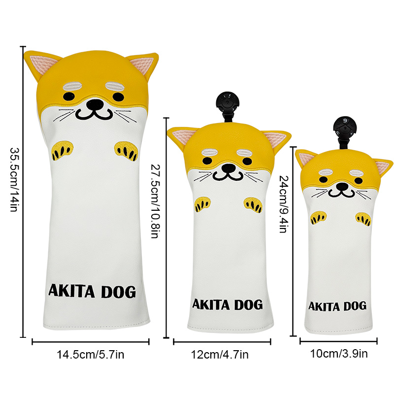 Golf Club Headcovers Set Dog C - огляд і ціна Golf Driver