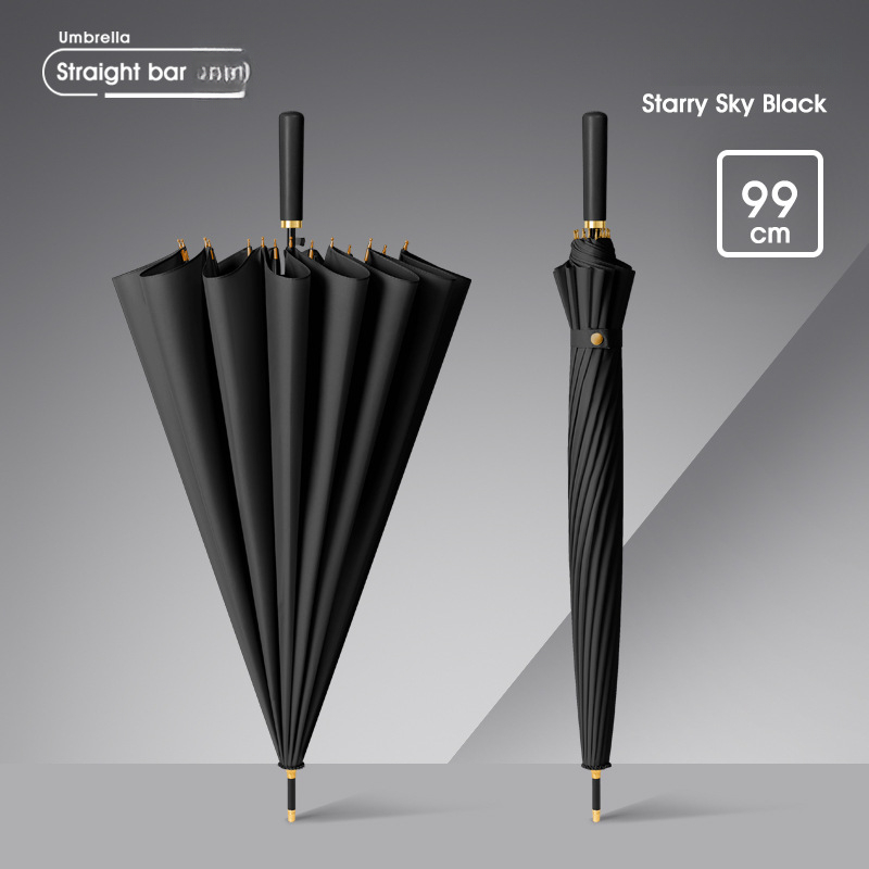Straight 24 Rib Umbrella Women - огляд і ціна Golf Umbrella Large