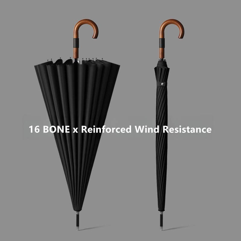 Japanese Style 16 Ribs Automat - огляд і ціна Golf Umbrella