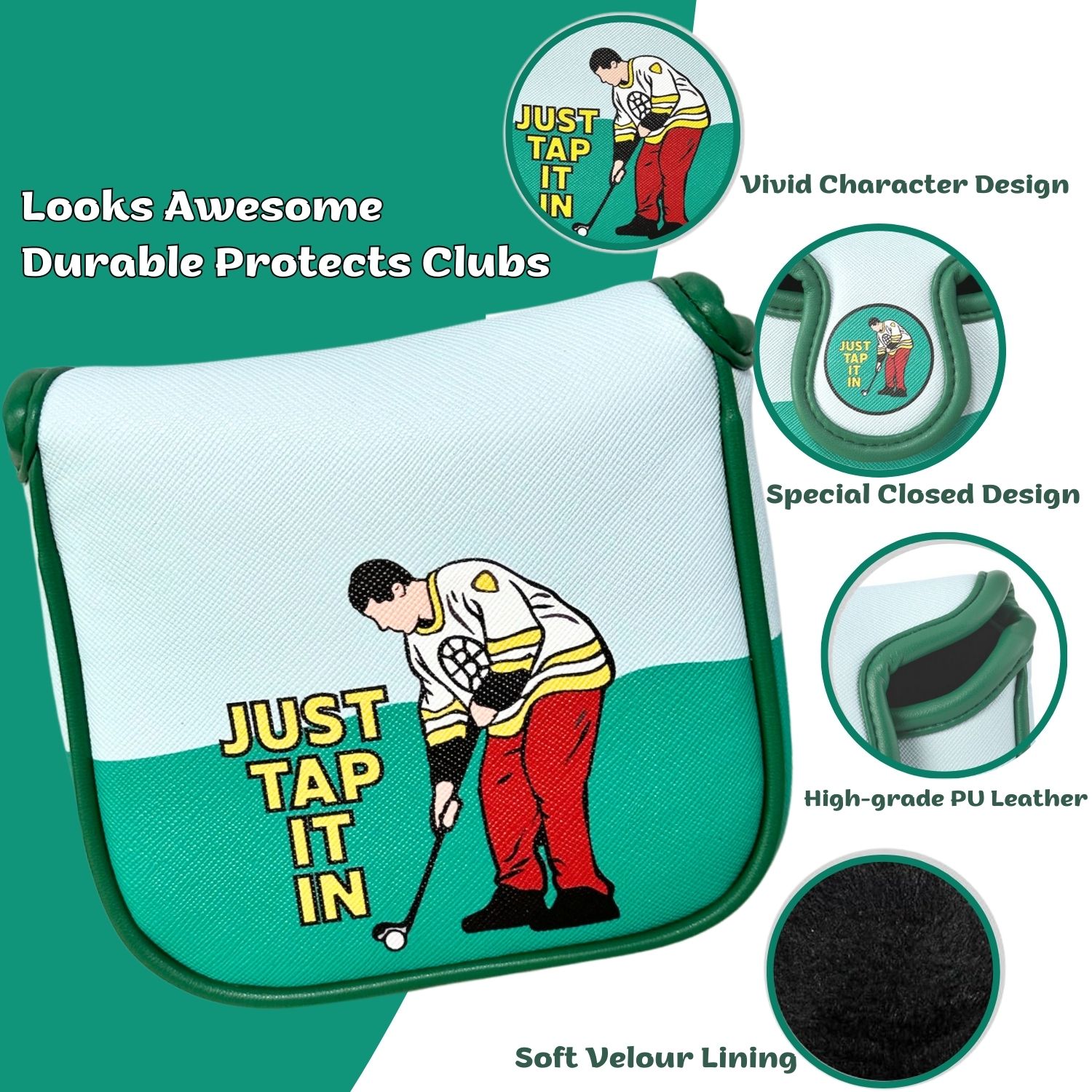 Premium Putt Cover for DF3, Go - огляд і ціна Golf Putter