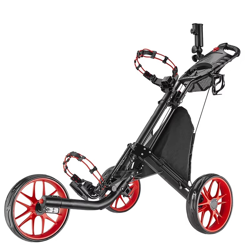 Golf Push Cart 4 Wheel Sturdy  - огляд і ціна Golf Umbrella