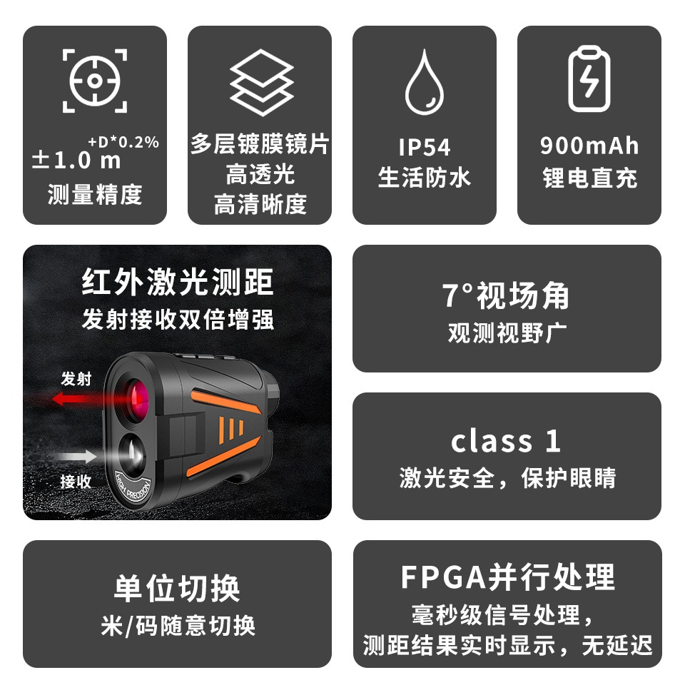 High Precision Golf Laser Rang - огляд і ціна Golf Rangefinder