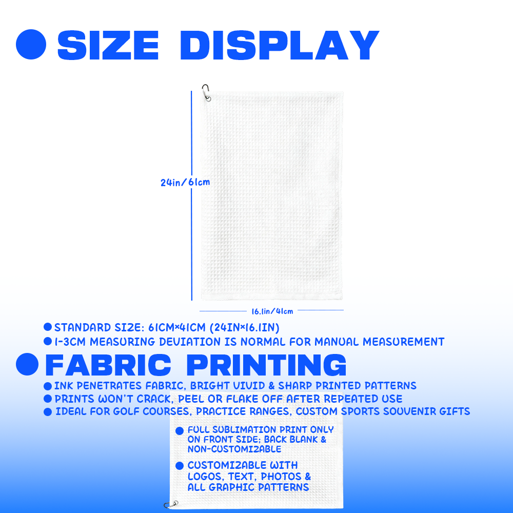 Personalized Golf Towel Custom - огляд і ціна Golf Towel