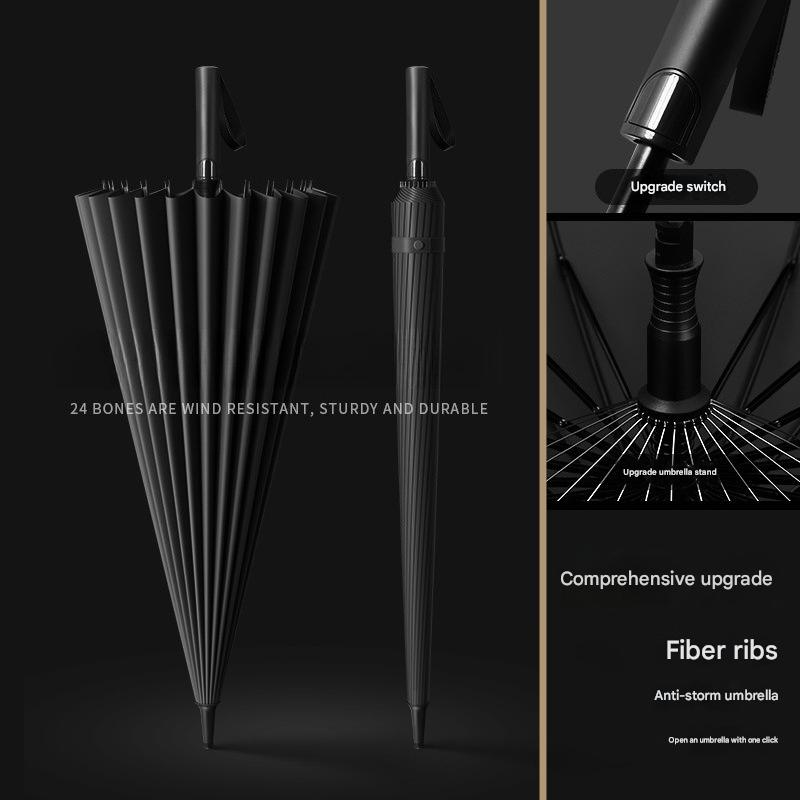 24-bone Long-handled Umbrella  - огляд і ціна Golf Umbrella