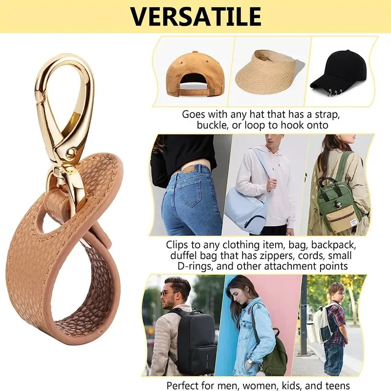 Travel Hat Clip Leather Simple - огляд і ціна Golf Gloves